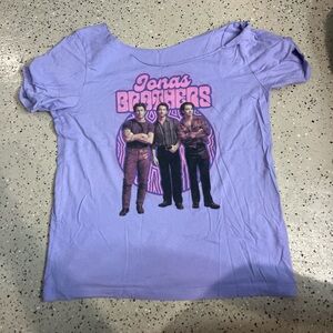 Purple Jonas Brothers Graphic Tee